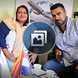 زوجان من هولندا في ايران لإجراء تكميم المعدة