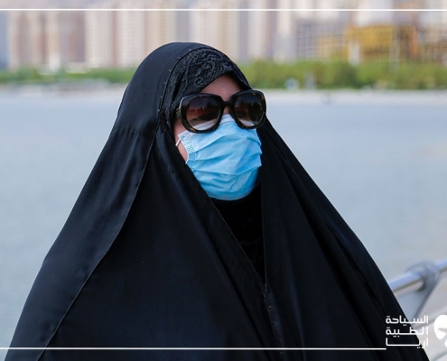تجربة تجميل الانف في ايران رغم وباء كورونا