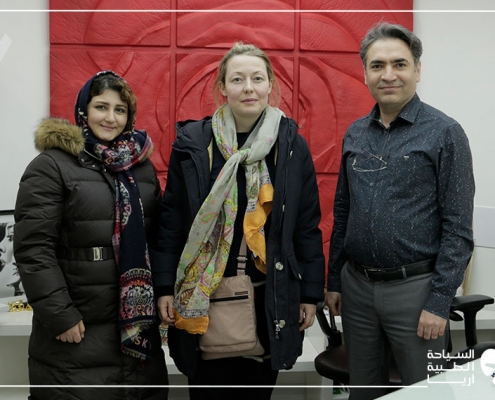 تجربة رائعة لطبيبة روسية متخصصة في الأذن والأنف والحنجرة في ايران