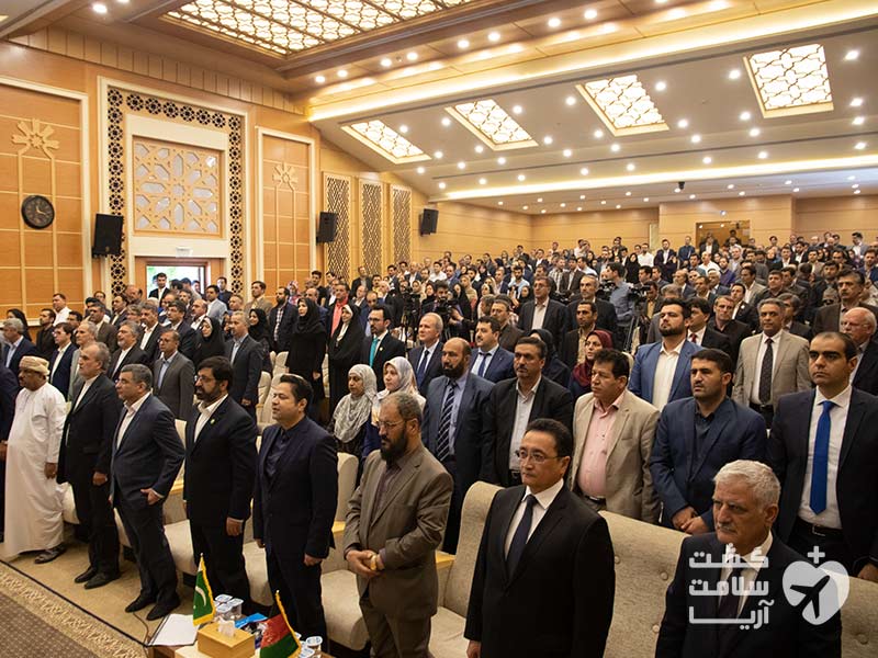 افتتاحیه دومین کنفرانس اکو در دانشگاه محقق اردبیلی با حضور سران کشورهای عضو اکو