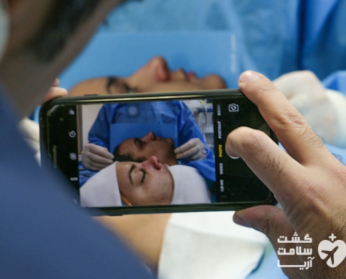 عمل جراحی دختر جوان اهل مادرید در بیمارستان ایران