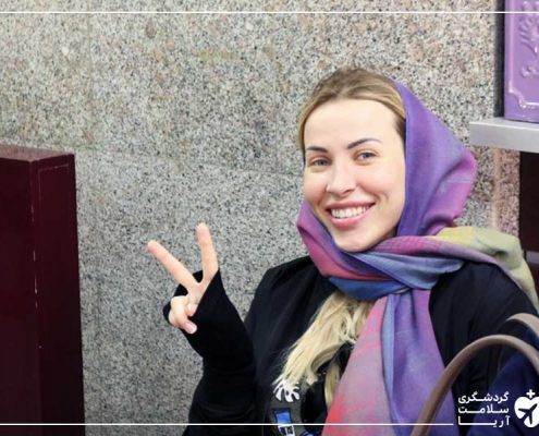 گردشگر اوکراینی برای عمل ترمیم بینی در ایران