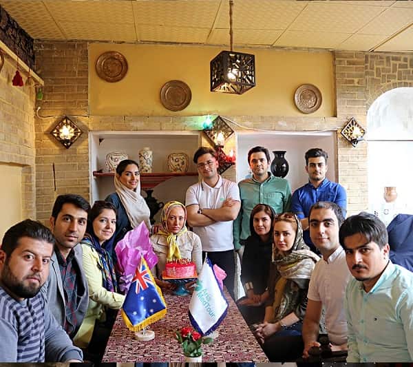Церемония дня рождения в Иране