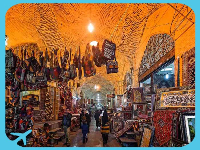 vakil bazaar in shiraz