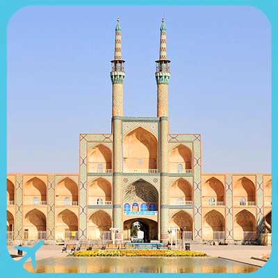 Amirchakhmagh yazd architecture and historical construction