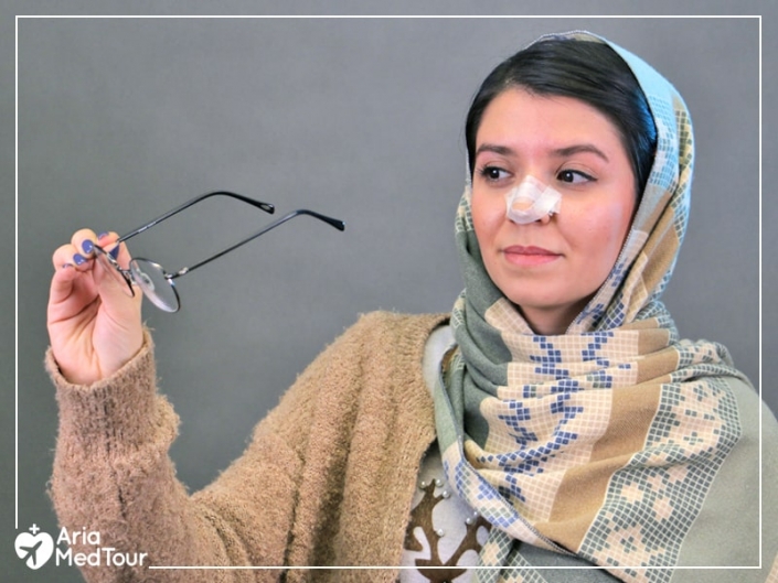 Can I Wear Glasses After Rhinoplasty? AriaMedTour