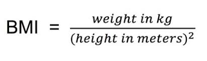 BMI formula