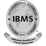 logo of IBMS, international board of medicine and surgery