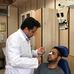 rhinoplasty patient from Oman in iran