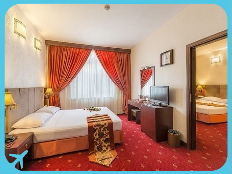 Sahand hotel's rooms
