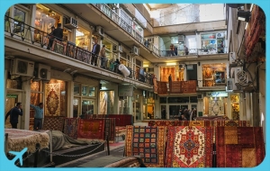 Tehran Carpet Bazaar in Grand Bazaar