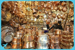 Tehran copper bazaar in Grand Bazaar