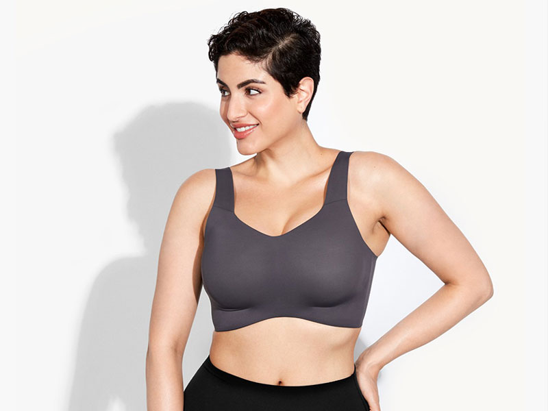 best sports bra for fake breasts