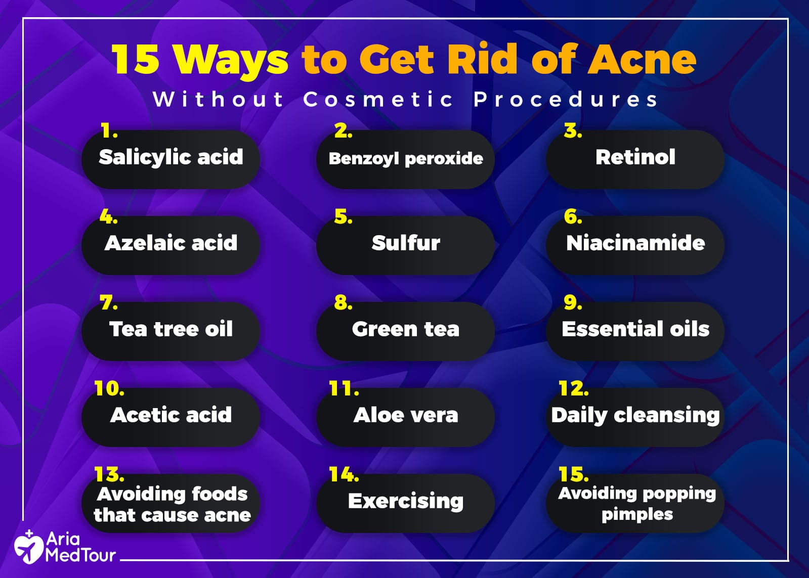 How to get rid of acne: 15 ways to get rid of acne (pimples) without cosmetic procedures